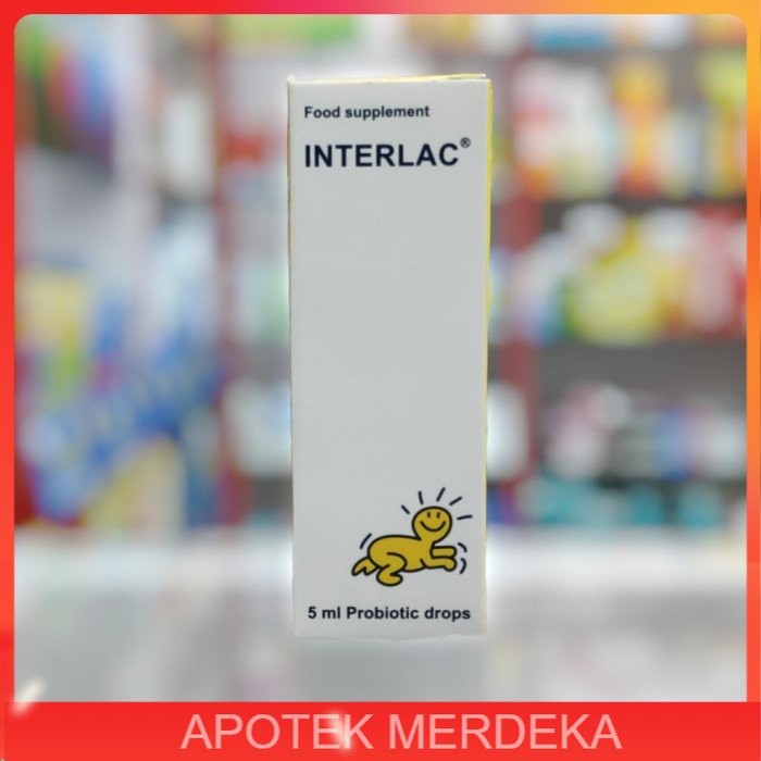 Jual interlac drops 5ml probiotic / interlak drop probiotik 5 ml ...