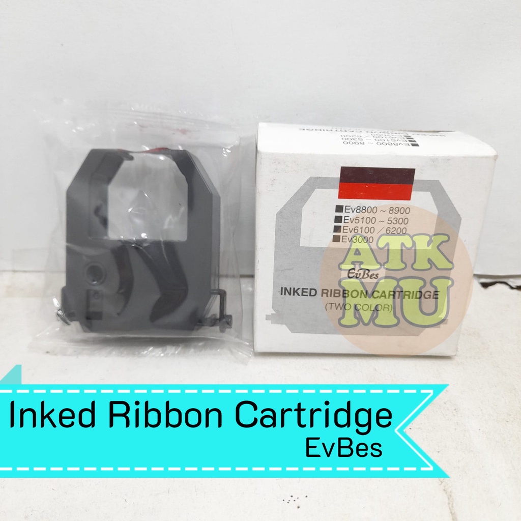 Jual Pita Absensi Amano EvBes Inked Ribbon Cartridge EV3000-8800 ...