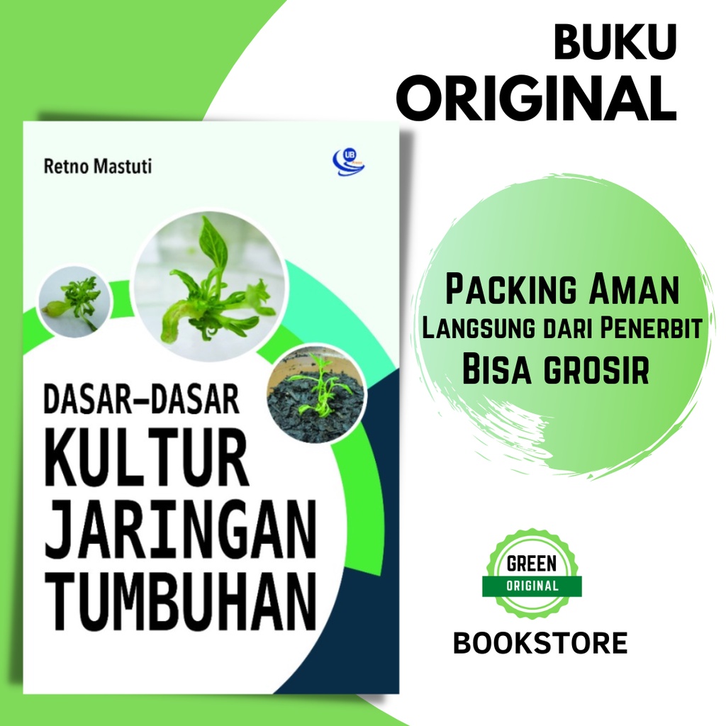 Jual (BUKU ORI) Dasar-dasar Kultur Jaringan Tumbuhan | Shopee Indonesia