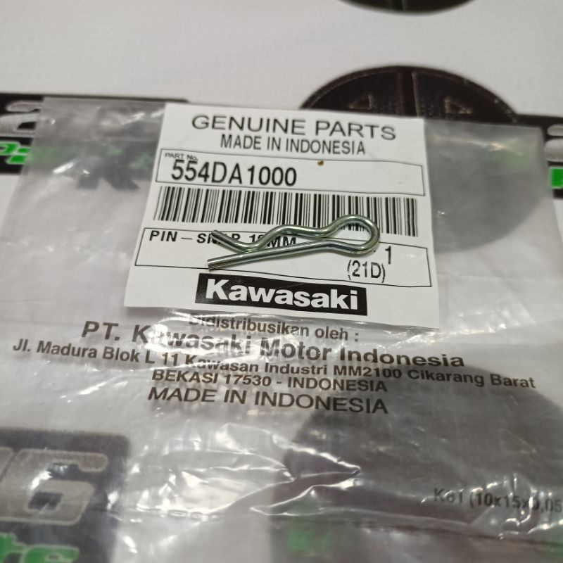 Jual Pin pen kawat besi kancingan penahan mur as roda Ninja R SS RR 150 ...