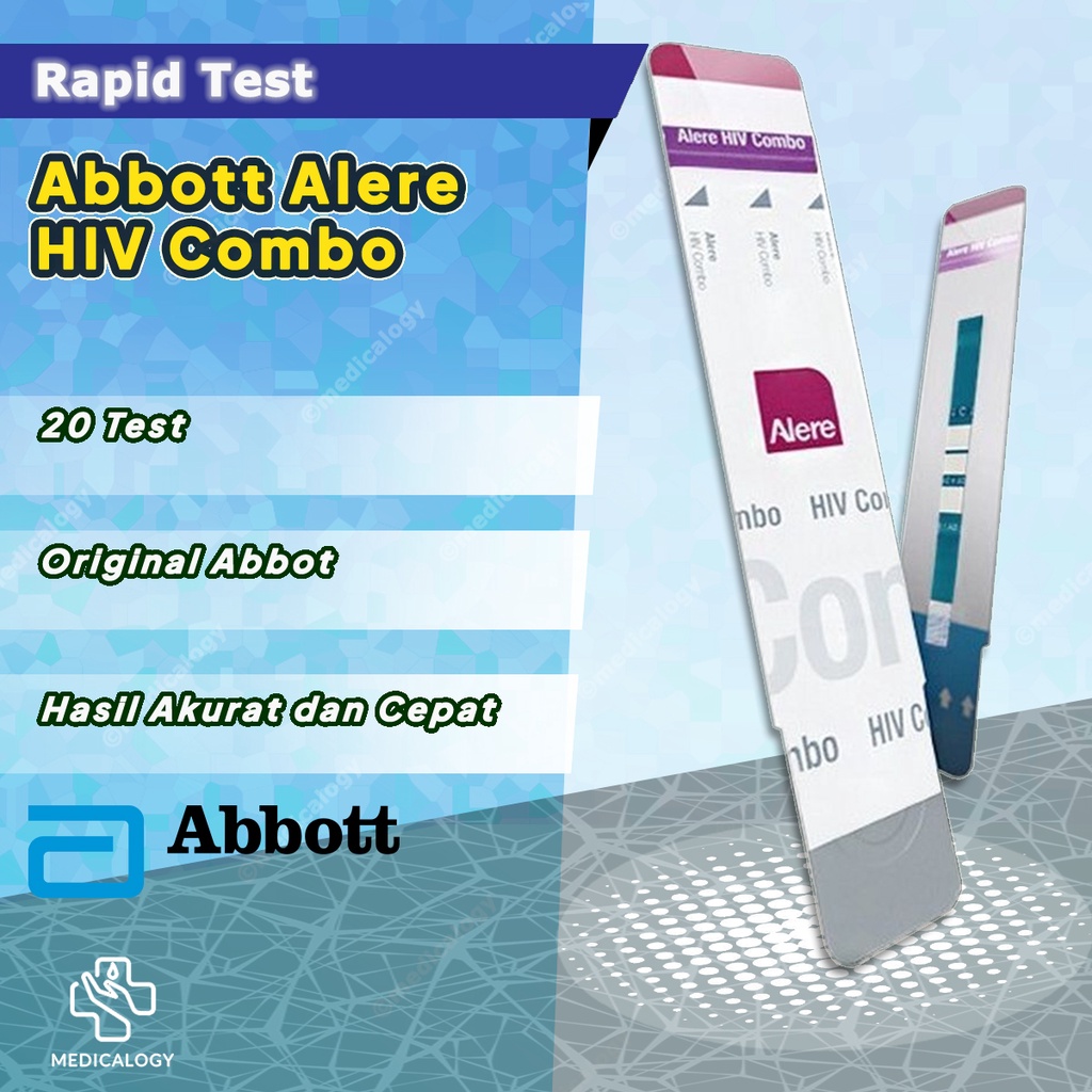 Jual Abbott HIV Combo Test Box isi 20 Shopee Indonesia