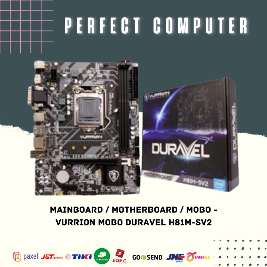 Jual MAINBOARD / MOTHERBOARD / MOBO - VURRION MOBO DURAVEL H81M-SV2 ...