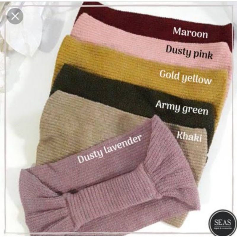 Jual CIPUT PITA RAJUT ANTI PUSING/CIPUT PITA DALAMAN HIJAB/CIPUT RAJUT ...