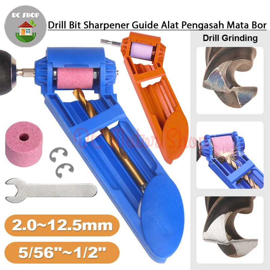 Jual Drill Bit Sharpener Guide Alat Pengasah Mata Bor Kapasitas 2mm12