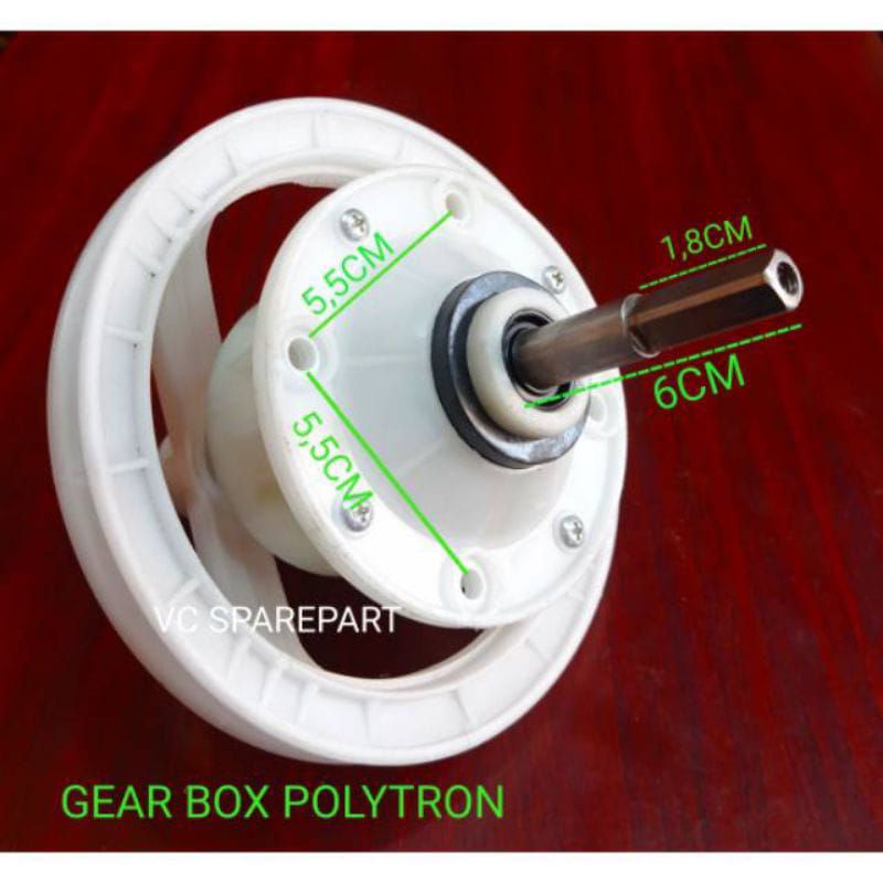 Jual GIRBOK Gerbox Mesin Cuci , Gear box Polytron girbok Polytron ...