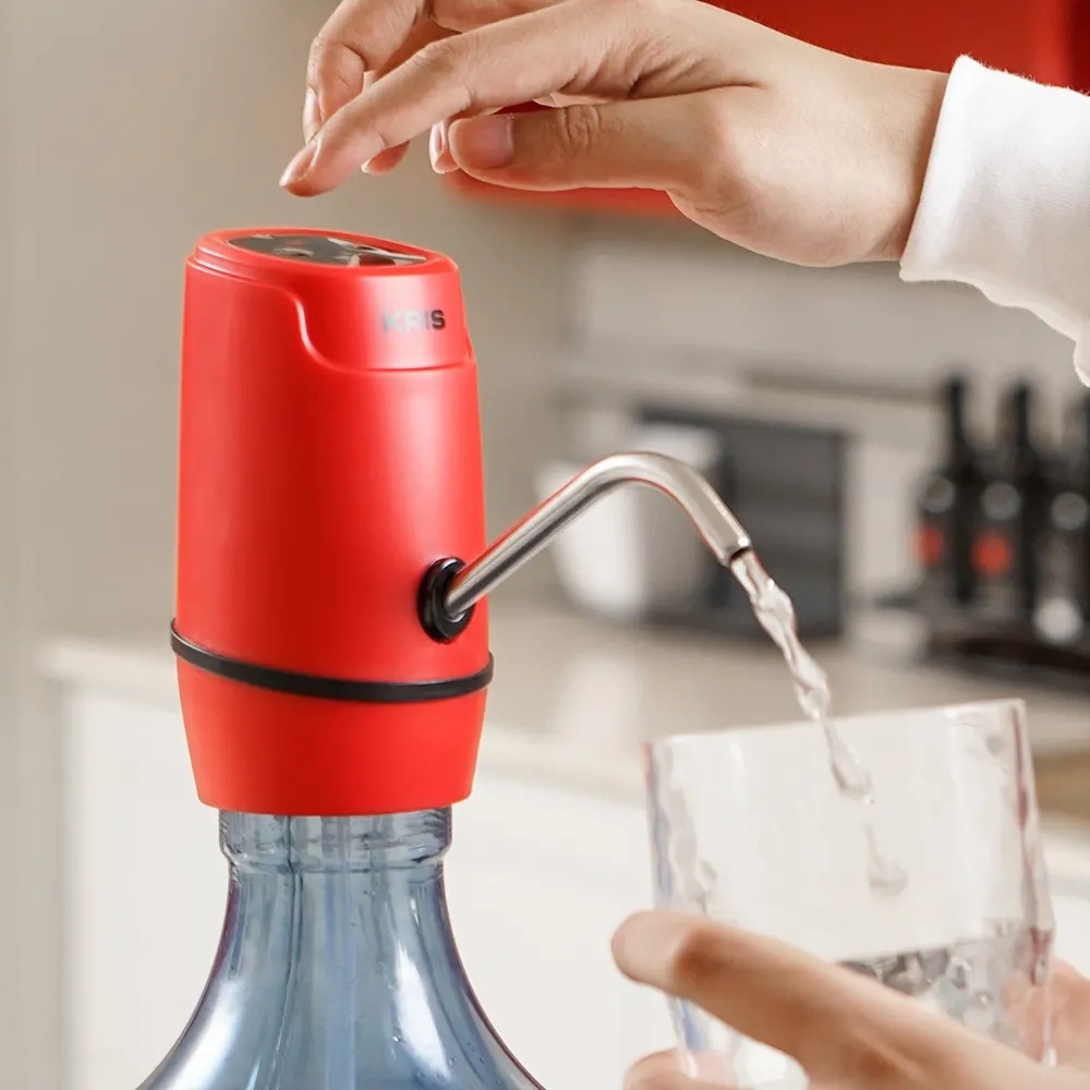 Jual Pompa Air Galon Rechargeable - Merah - Krisbow | Shopee Indonesia