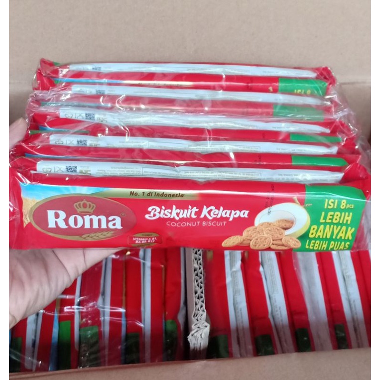 Jual Agen Distributor Cemilan Ringan Snack Wafer Biskuit Roma Biskuit Kelapa Coconut Pack 9312