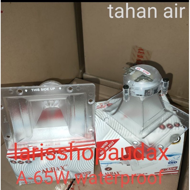 Jual Tweeter Audax Ax W Putih White Waterproof Tahan Air Original Shopee Indonesia