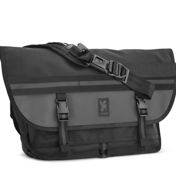 Large Reflective Messenger Bag