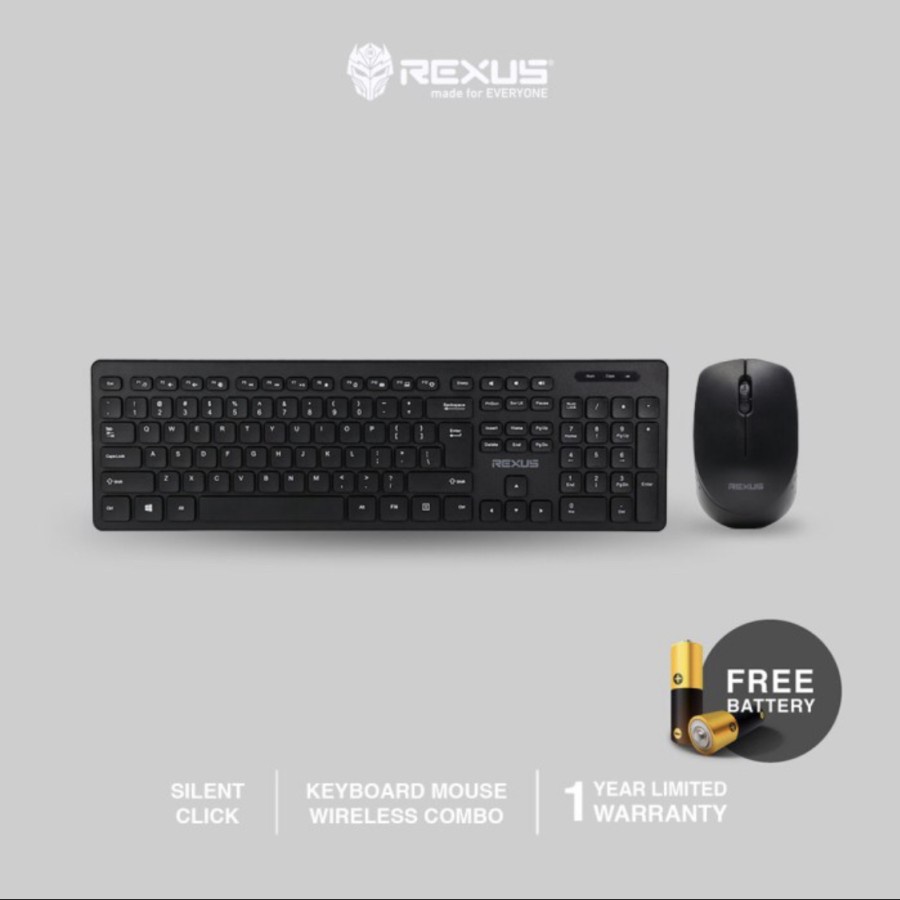 Jual Rexus KM8 Keyboard Mouse Wireless Combo Rexus RX KM 8 | Shopee ...