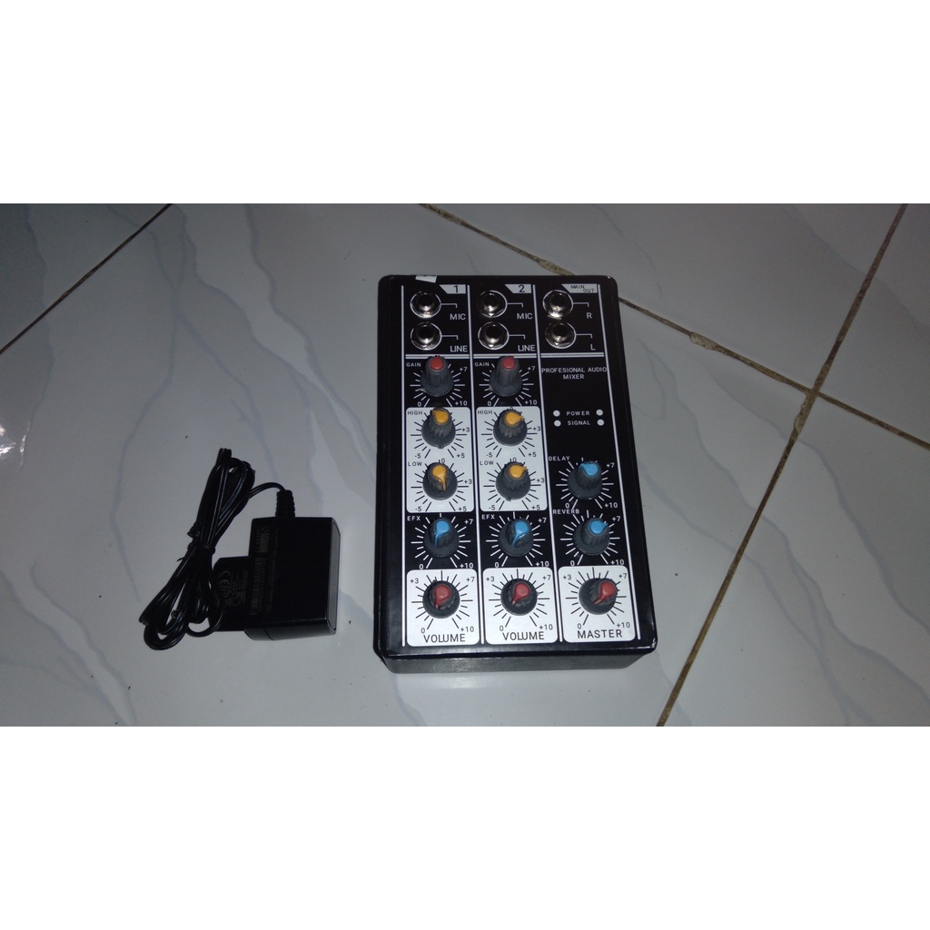 Jual MIXER MINI 2 CHANNEL | Shopee Indonesia