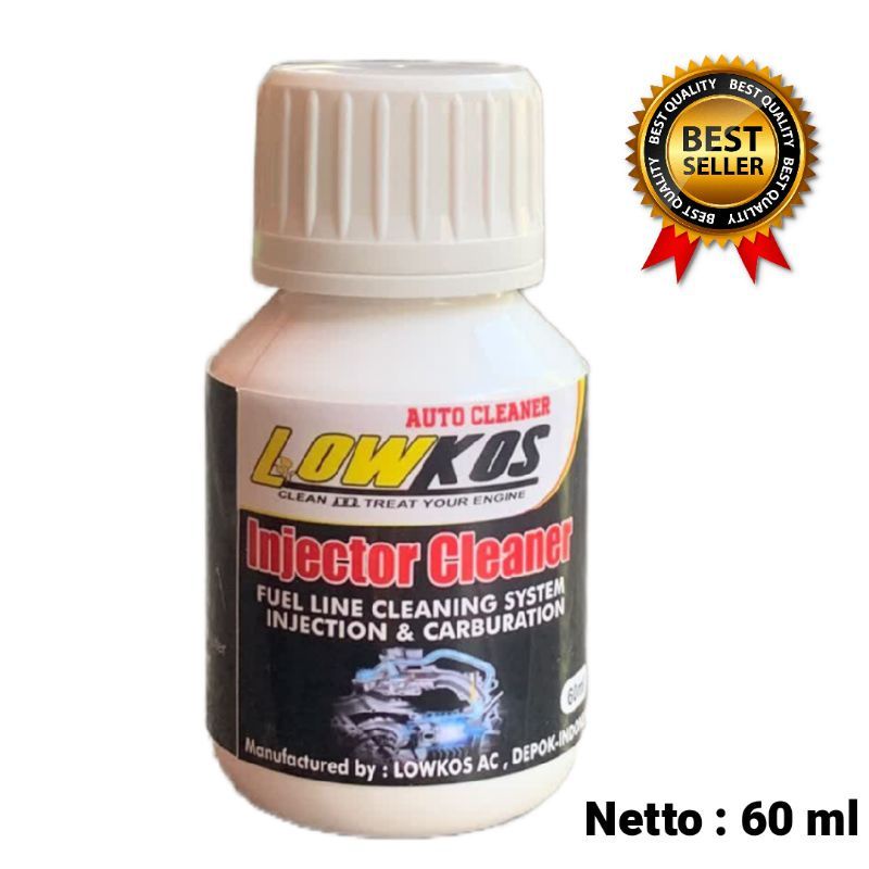 Jual INJECTOR CLEANER LOWKOS cairan pembersih injector untuk motor ...