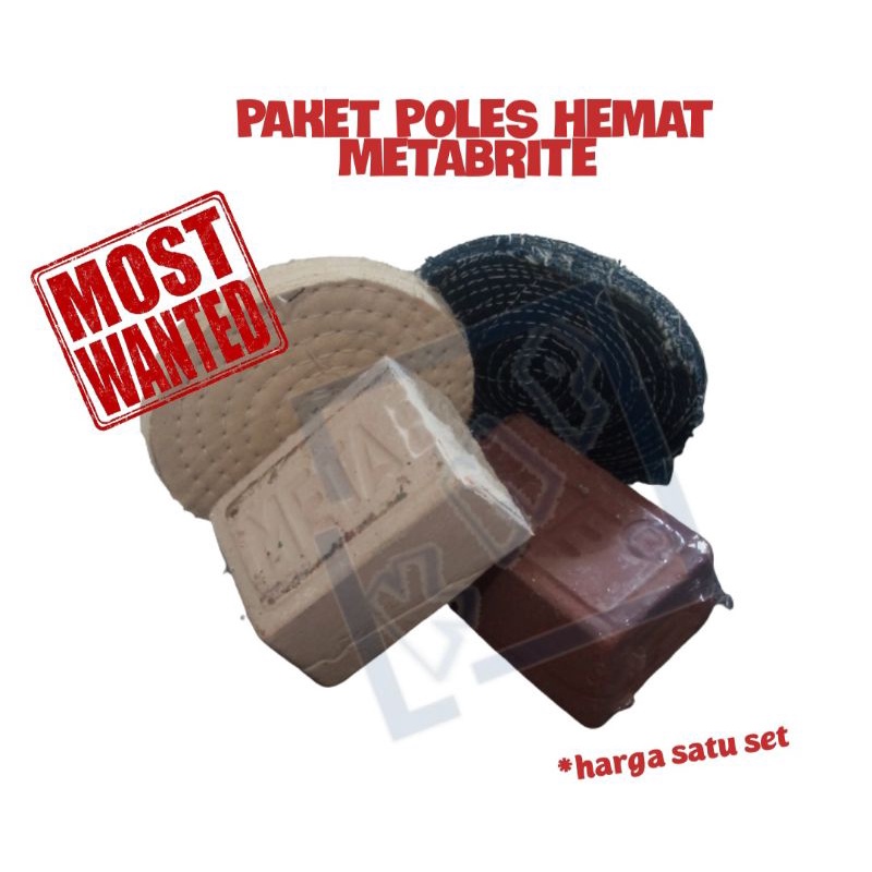 Jual PAKET POLES HEMAT METABRITE & KAIN POLES | Shopee Indonesia