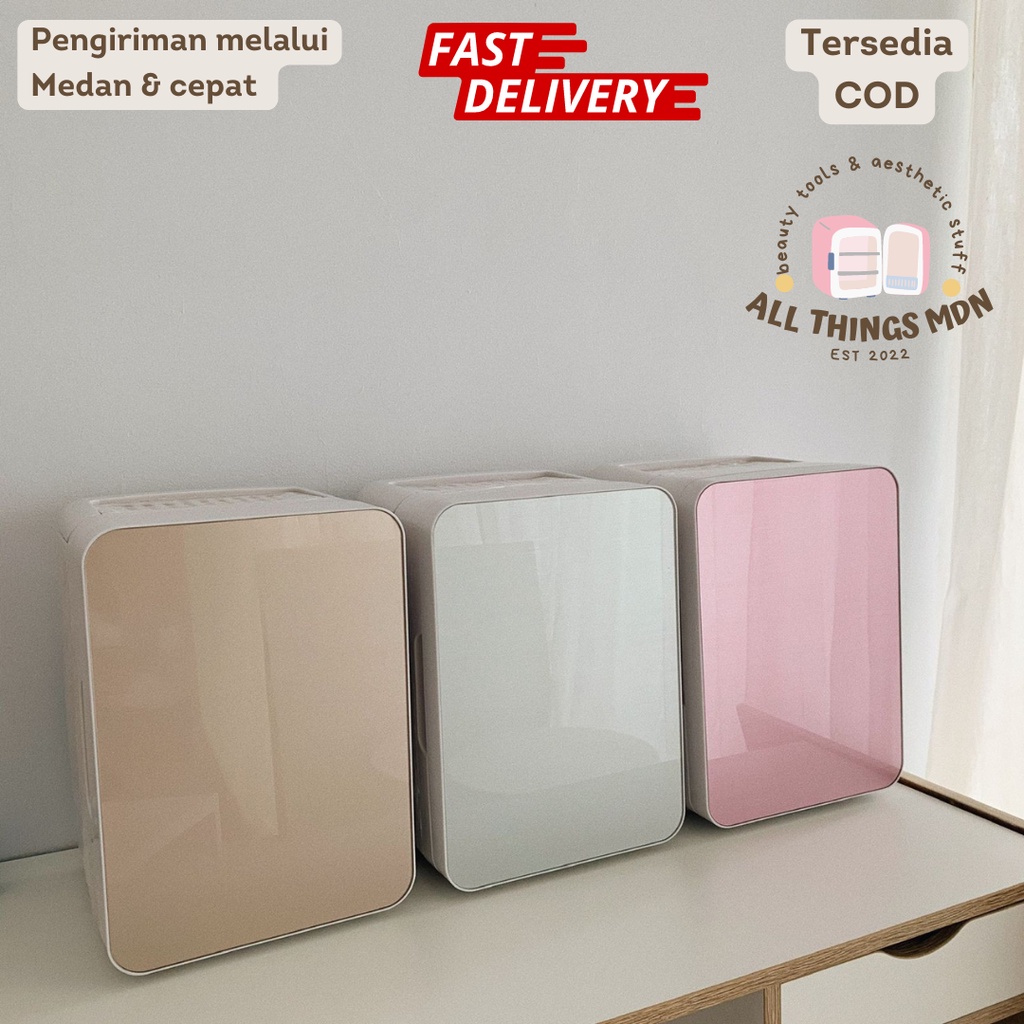 Jual Kulkas Mini 10 L Mirror Square Mini Fridge Kulkas Kecil Kulkas