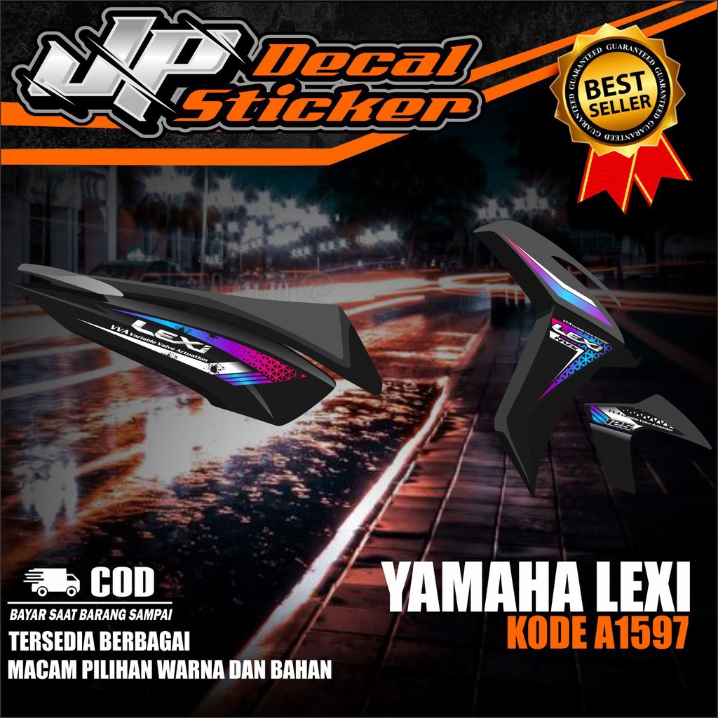 Jual Striping Yamaha Lexi Bonus Laminasi Shopee Indonesia