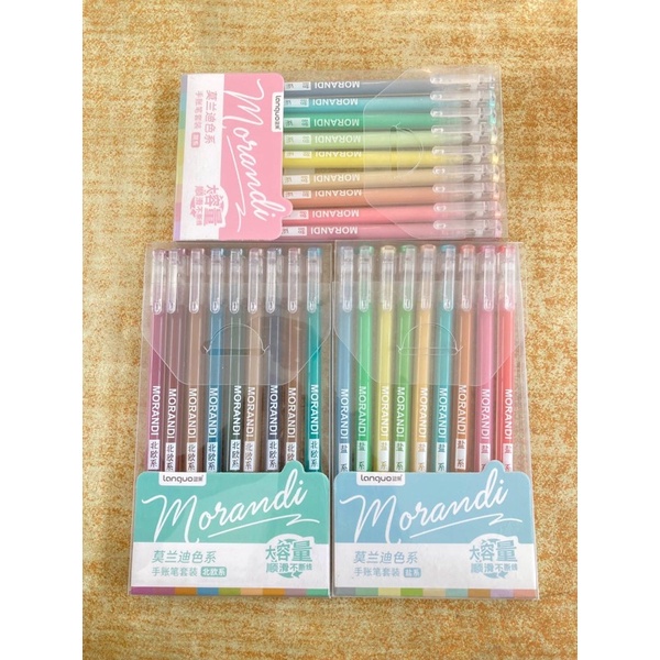 Gelapa Colored Gel Pens, 6Pcs Pastel Ink Pens, 0.5mm Fine Point