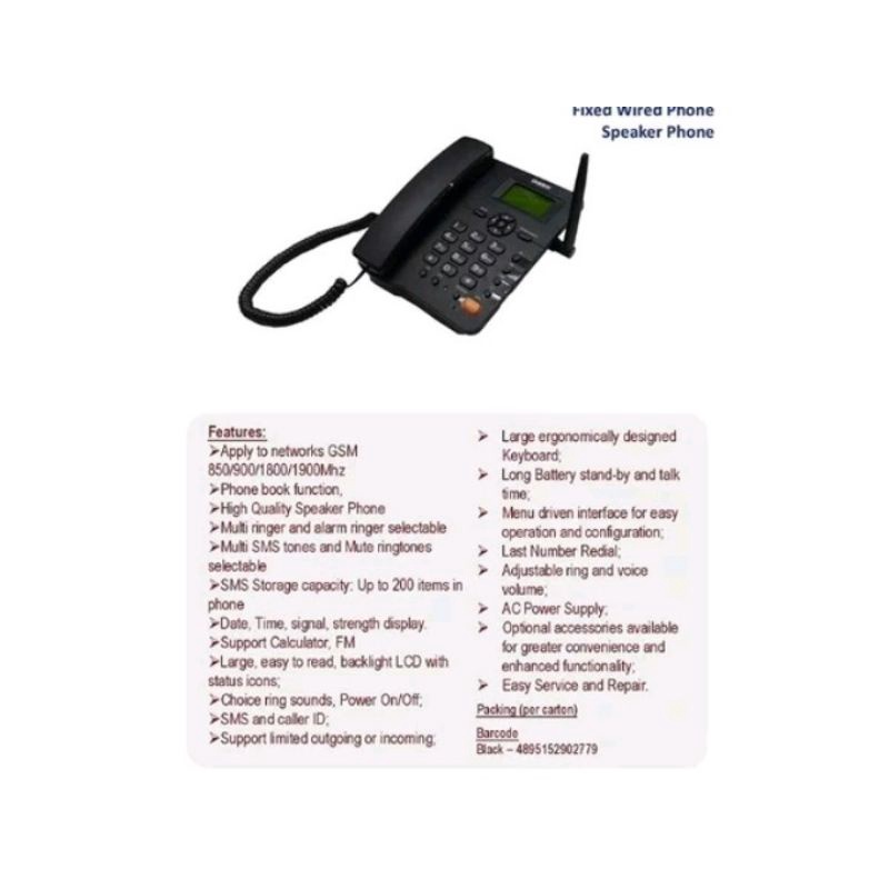 Jual Telepon GSM Rumah Kantor Pesawat Telephone Telphone Telp Telpon ...