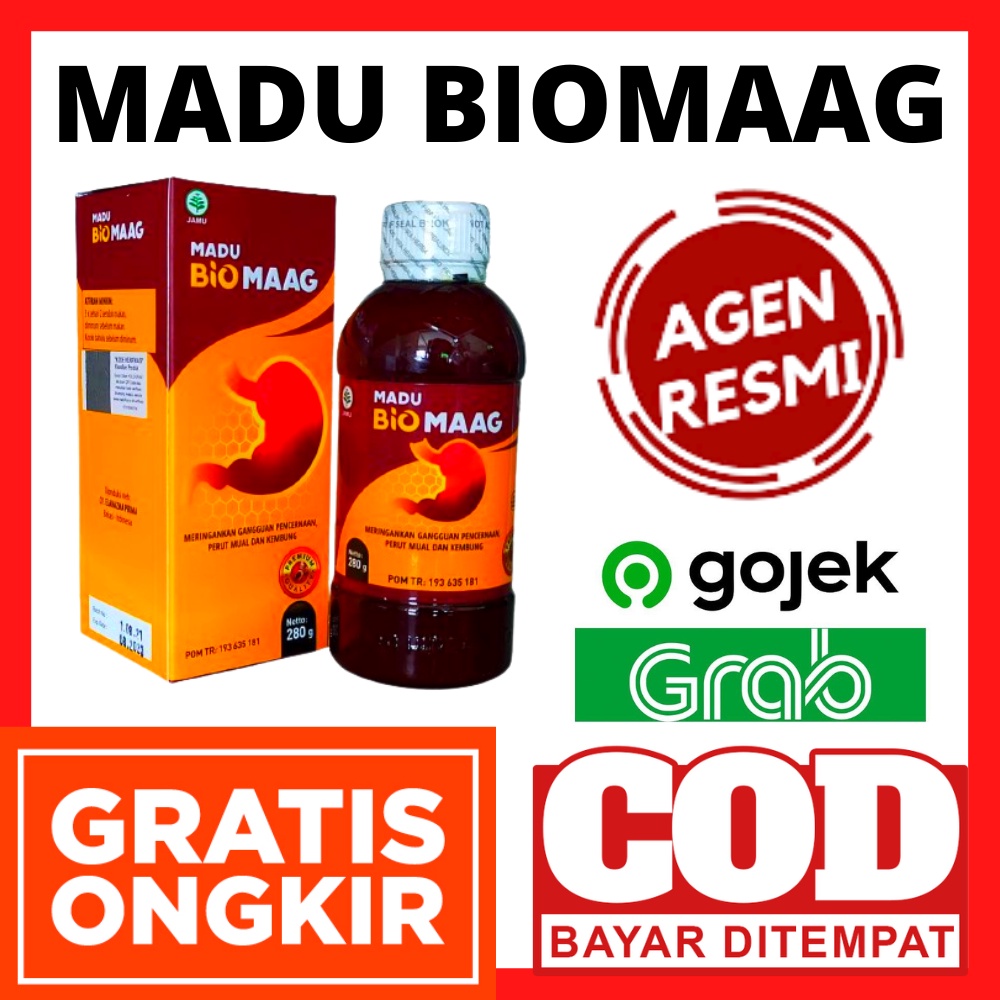 Jual Agen Resmi Madu Biomaag Untuk Obat Asam Lambung Asli Original Bio