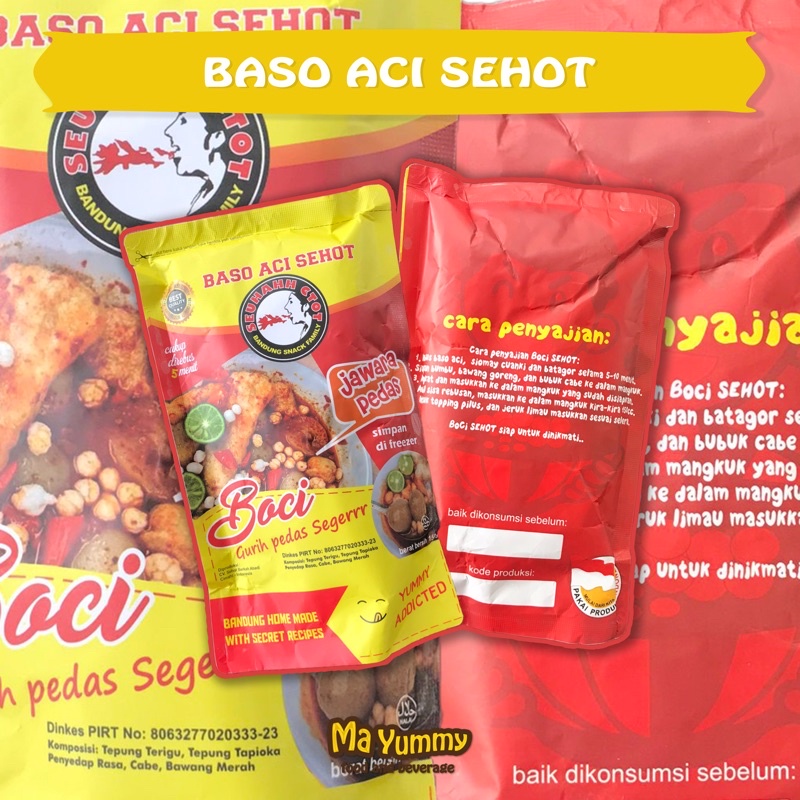 Jual Varian Boci Baso Aci And Seblak Mantap Jiwa Sehot Shopee