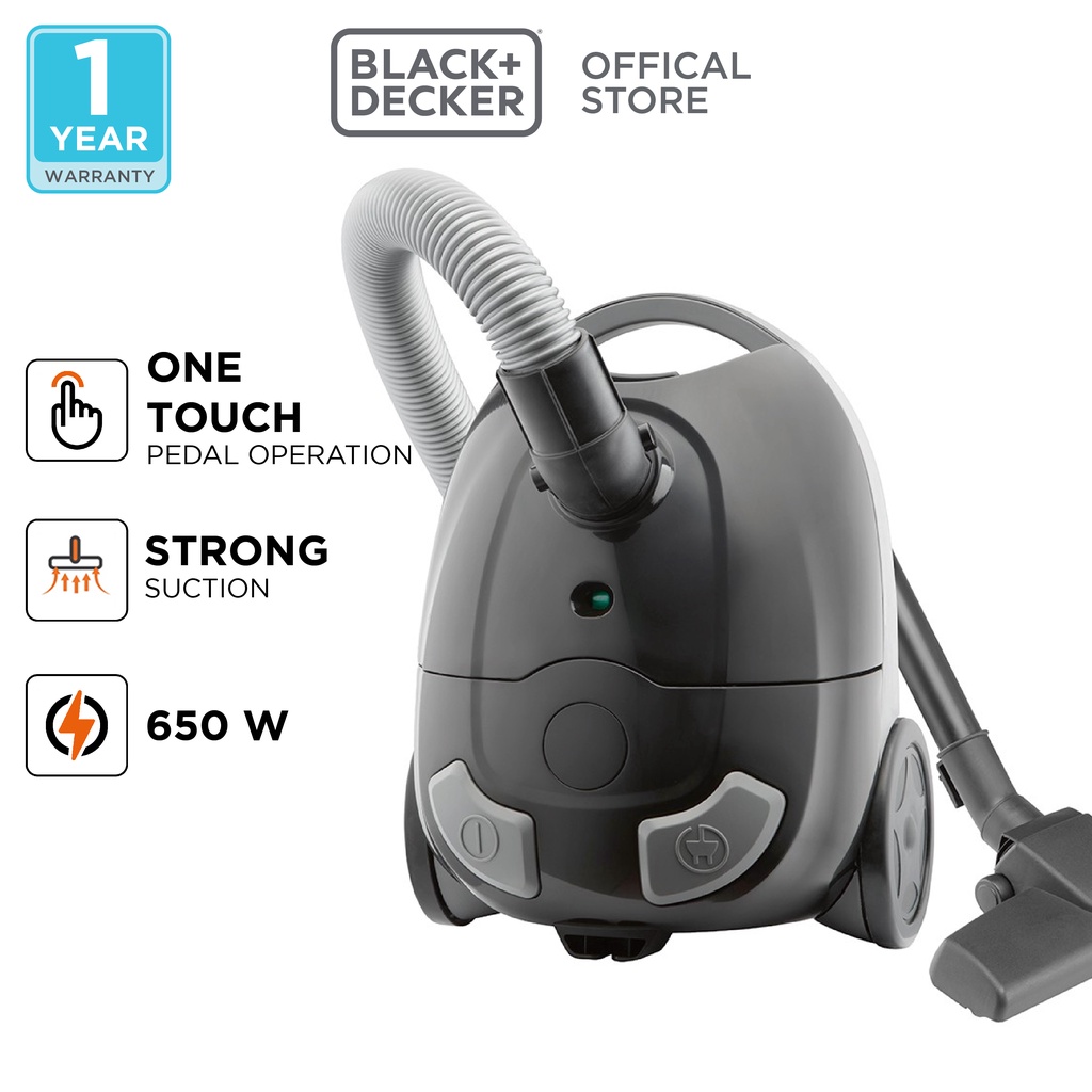 Jual Black+Decker HEPA Vacuum Cleaner / Penghisap Debu Listrik 650W ...