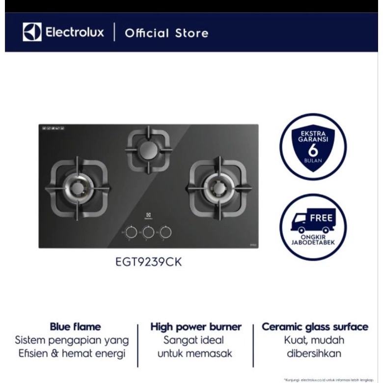 Jual Kompor Tanam Electrolux Egt Ck Egt Ck Shopee Indonesia