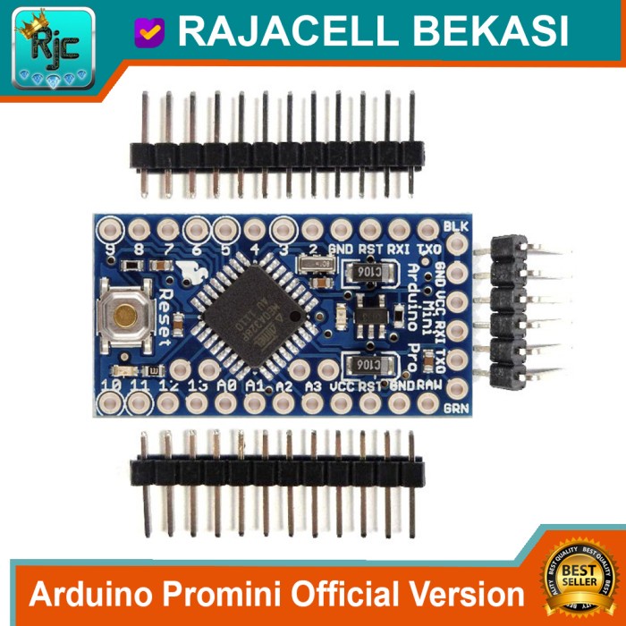 Jual Arduinoo Promini V3 Atmega328 5V 3.3V Pro Mini R3 High Quality ...