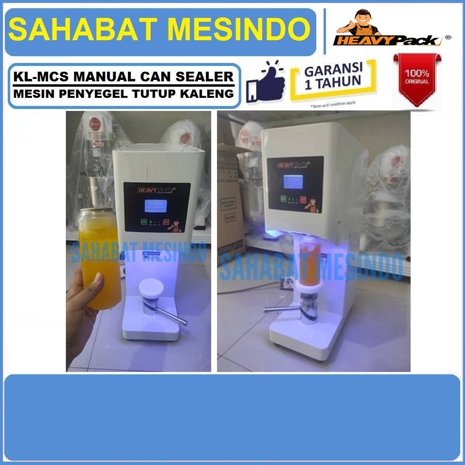 Jual Mesin Penutup Botol Kaleng Can Sealer Heavypack Kl Mcs Shopee Indonesia