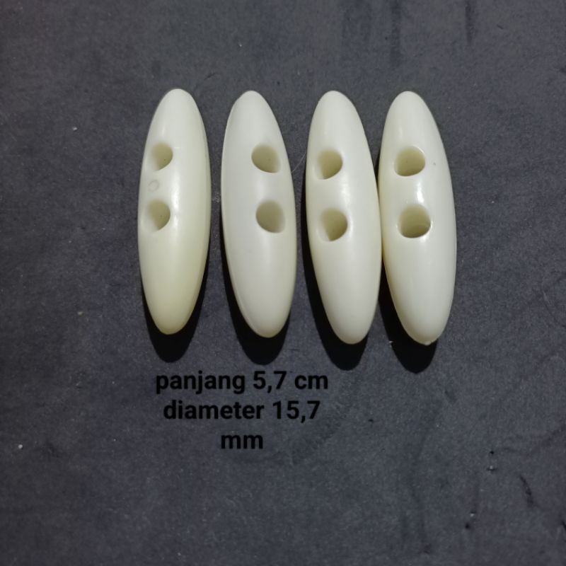 Jual kancing gading, kancing tanduk, kancing toggle | Shopee Indonesia