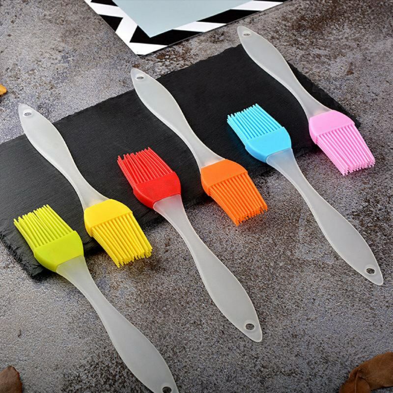 Jual Kuas Silikon Oles Kue Tahan Panas Silicone Brush Dapur Roti BBQ ...