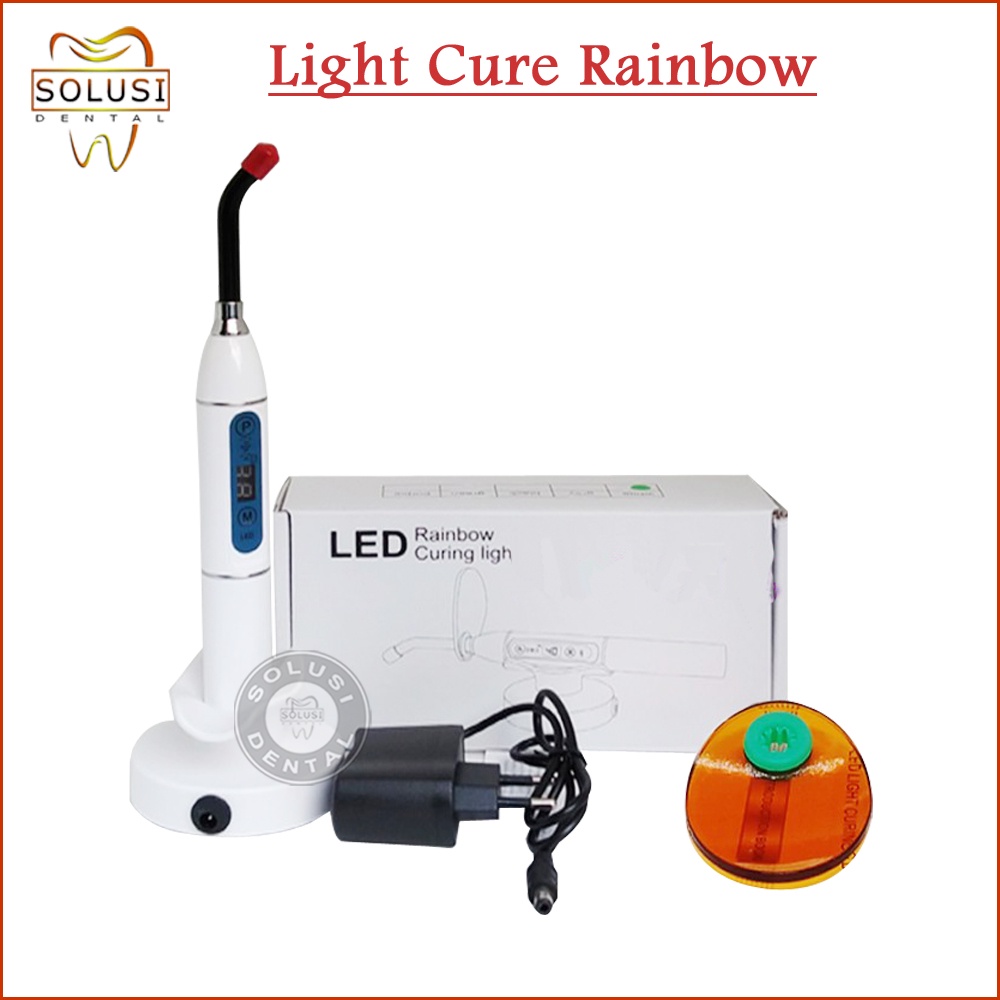Jual lightcuring dental light cure LED Rainbow / Light cure Rainbow
