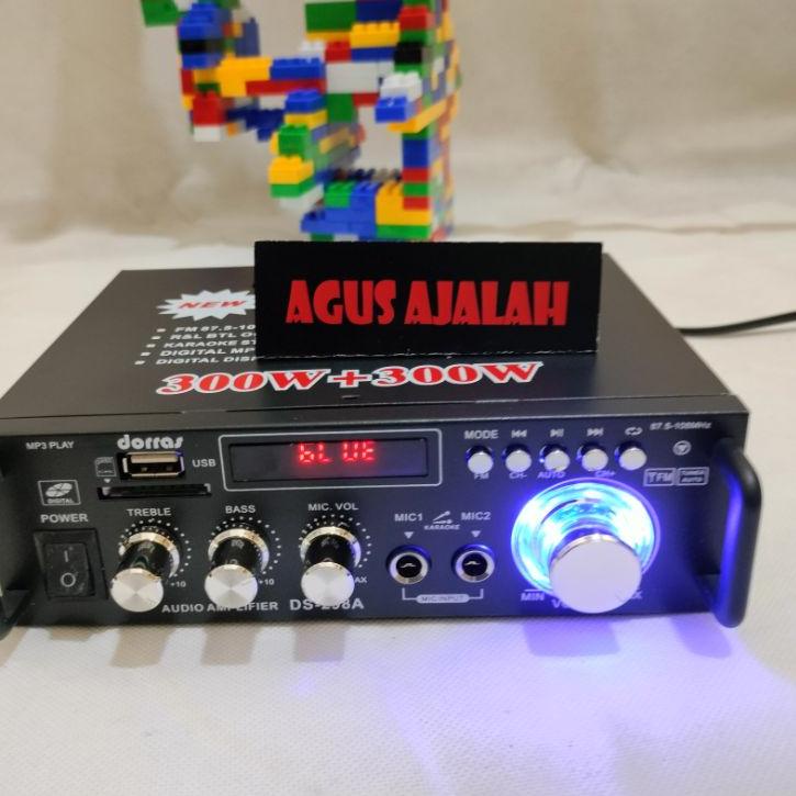 Jual Murah S8SFG BAYAR DI TEMPAT POWER AMPLIFIER BLUETOOTH SUBWOOFER