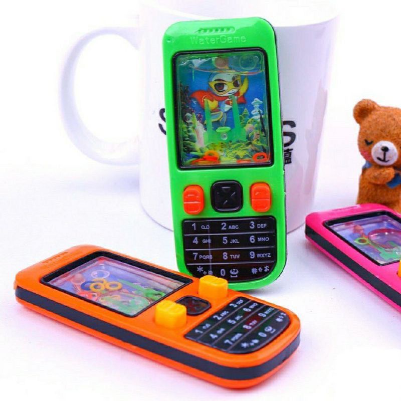 Jual Mainan Gamebot Air/ Water Game / Mainan Jadul Bentuk Hp | Shopee ...