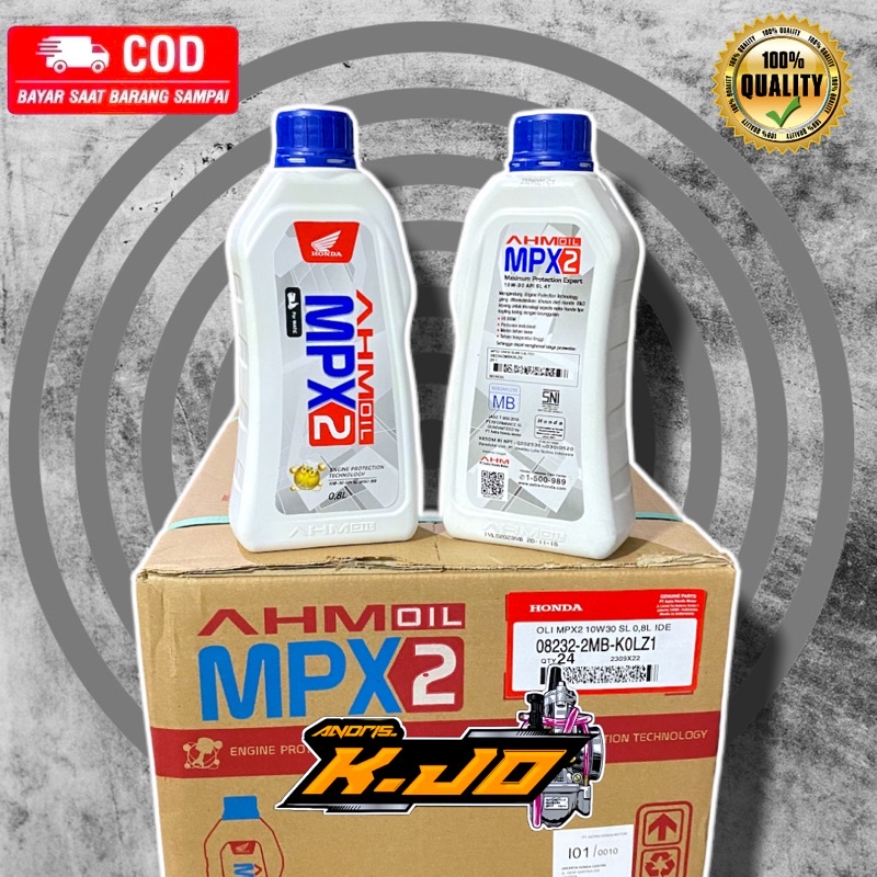 Jual Dus Mpx L Isi Oli Motor Matic Ahm Oil W Sl Jaso Mb Mpx Ml Ml