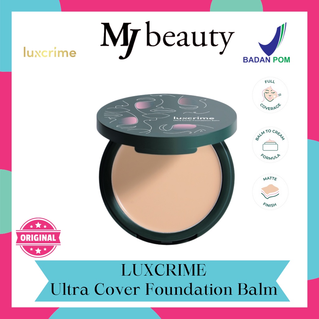 Jual LUXCRIME Ultra Cover Foundation Balm Shopee Indonesia