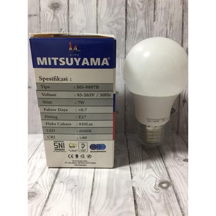 Jual Bohlam Lampu Led Watt Ms Mitsuyama Shopee Indonesia