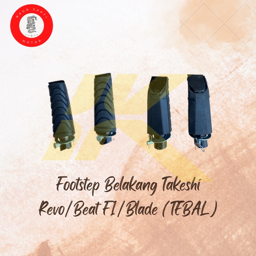 Jual Footstep Foot Step Belakang Revo / Blade / Beat FI / Vario Techno ...