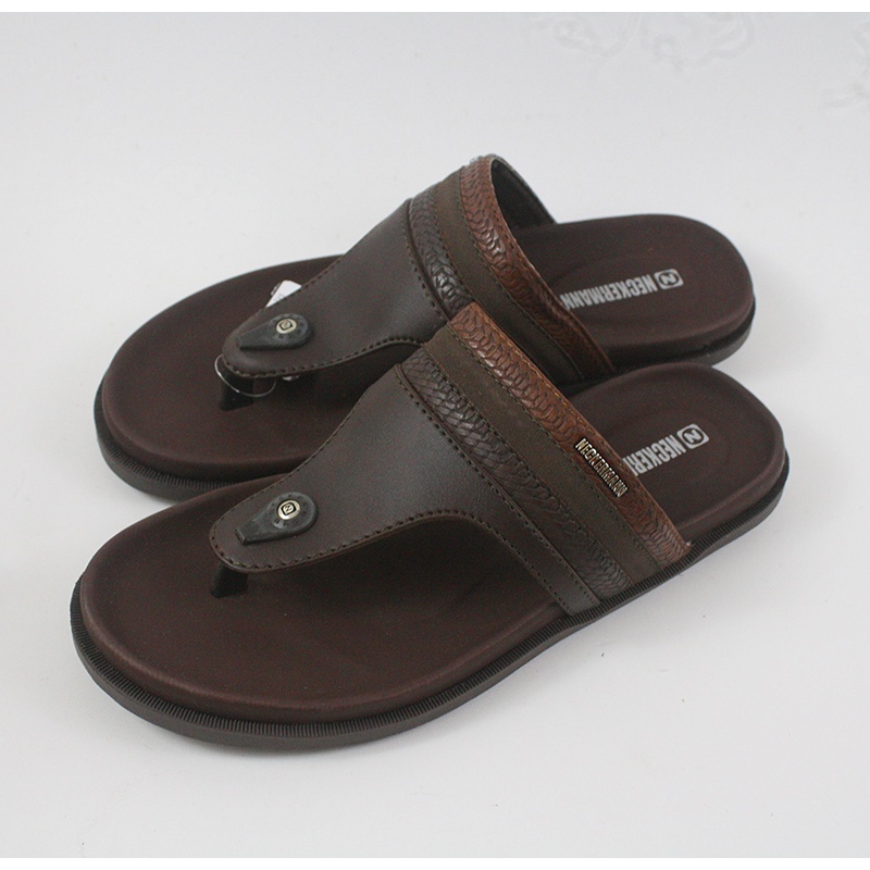 Jual sandal kulit pria original Sandal Neckerman Sandal Kasual Pria lv ...