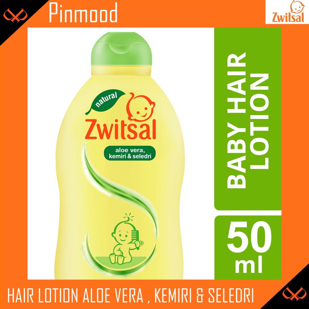 Jual ZWITSAL BABY HAIR LOTION 50 ML ALOE VERA KEMIRI SELEDRI