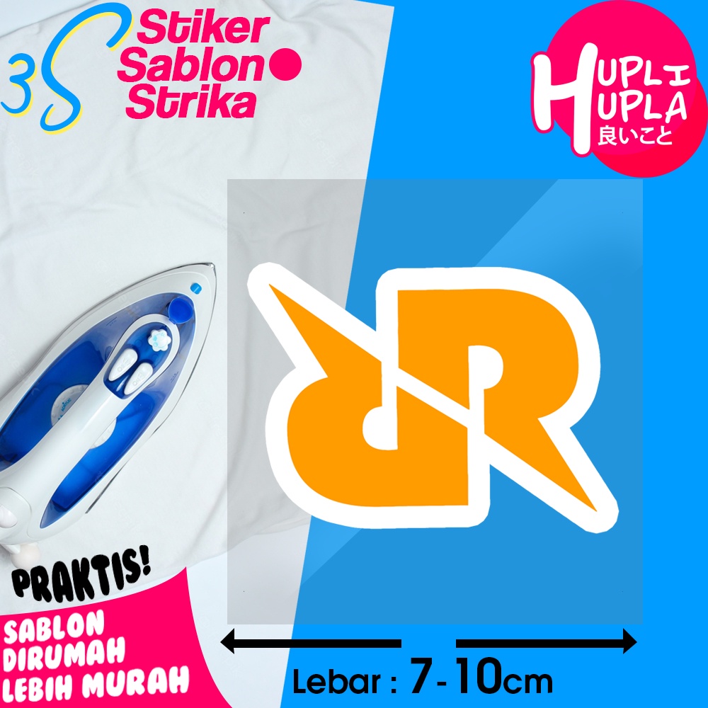 Jual Stiker Sablon Setrika RRQ Esport Team Esport Sticker Emblem Gosok ...