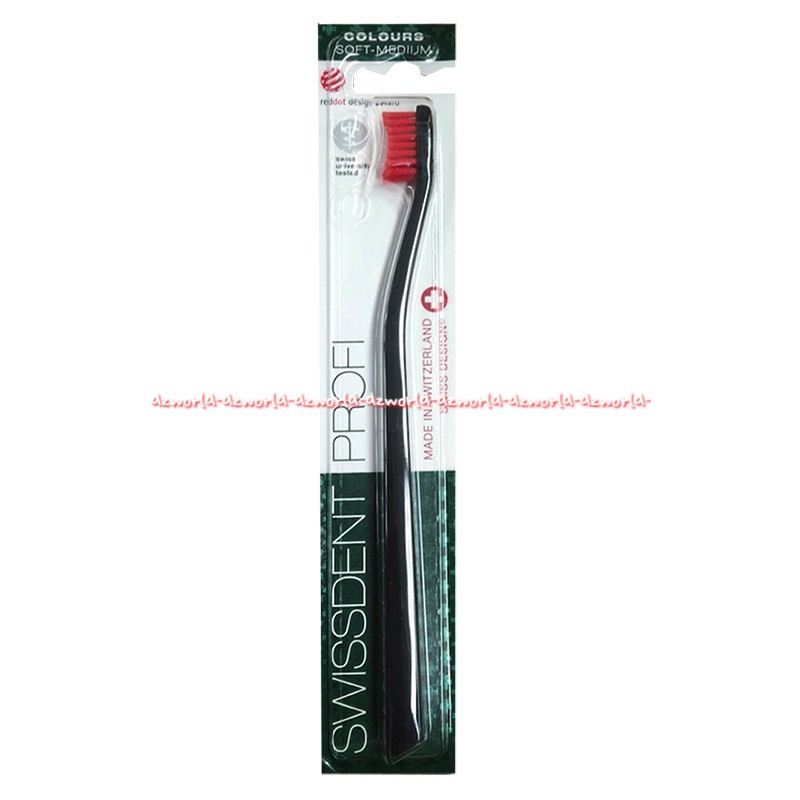 Jual Swissdent Profi Toothbrush Color Soft Medium Sikat Gigi Ujung ...