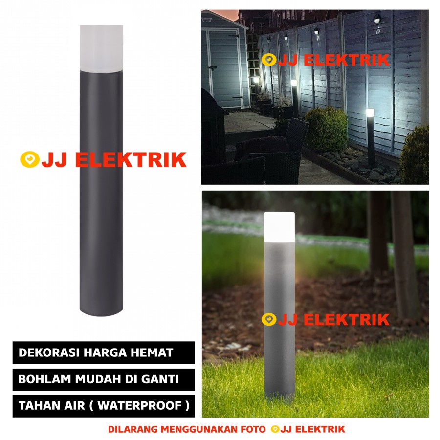 Jual Lampu Pilar Taman Pagar Hias Tiang Outdoor Anti Air Waterproof Fitting E Shopee Indonesia