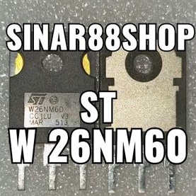 Jual TR FET MOSFET W26NM60 TRANSISTOR W 26NM60 | Shopee Indonesia