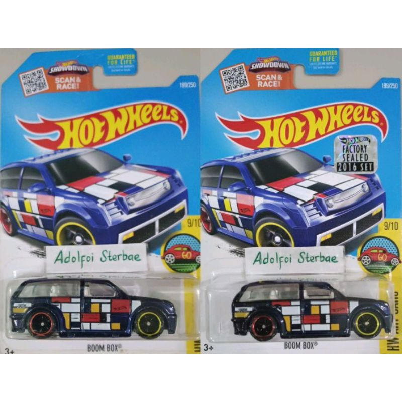 Jual hotwheels hot wheels boom box hw art cars ths th ban karet super