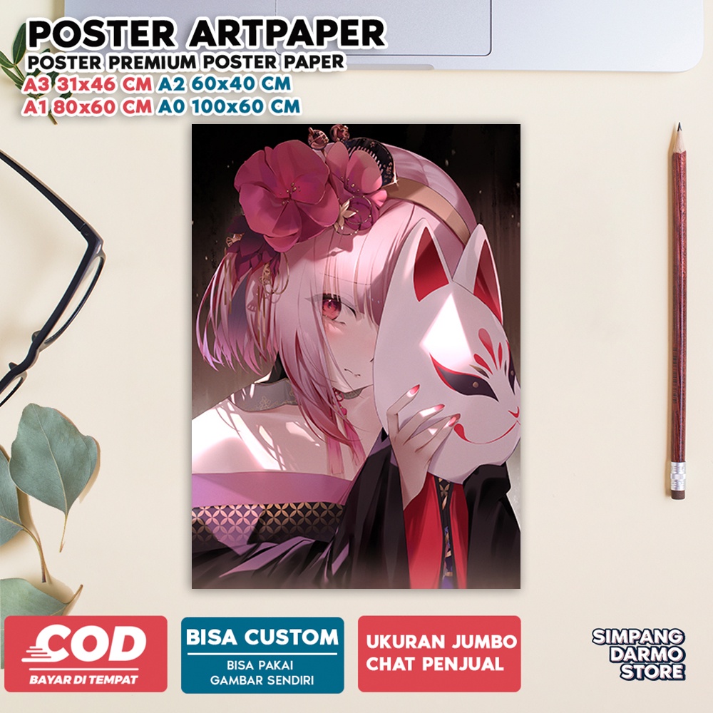 Jual Poster Mori Calliope Fans deadbeats Dead Beats Sensei Hiasan ...