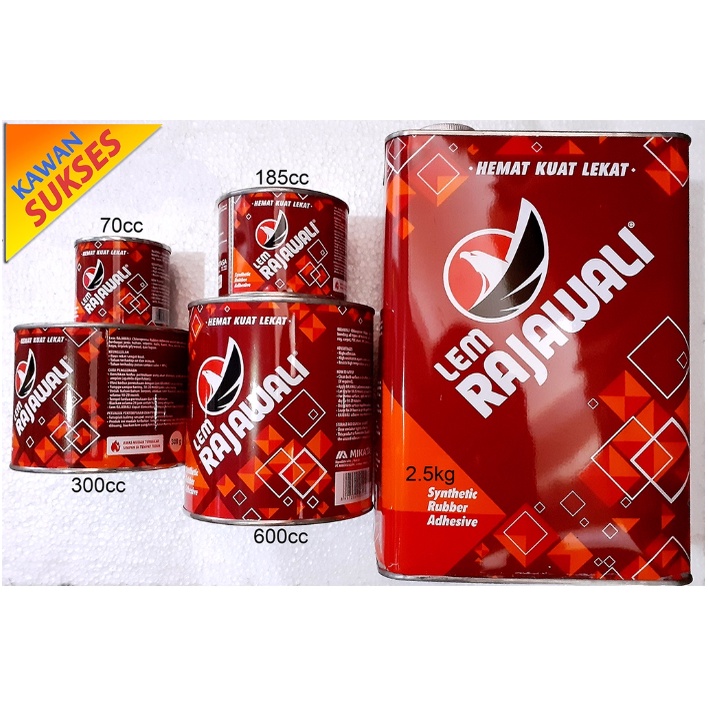 Jual LEM SERBAGUNA / LEM NEOPRENE RAJAWALI 70cc | Shopee Indonesia