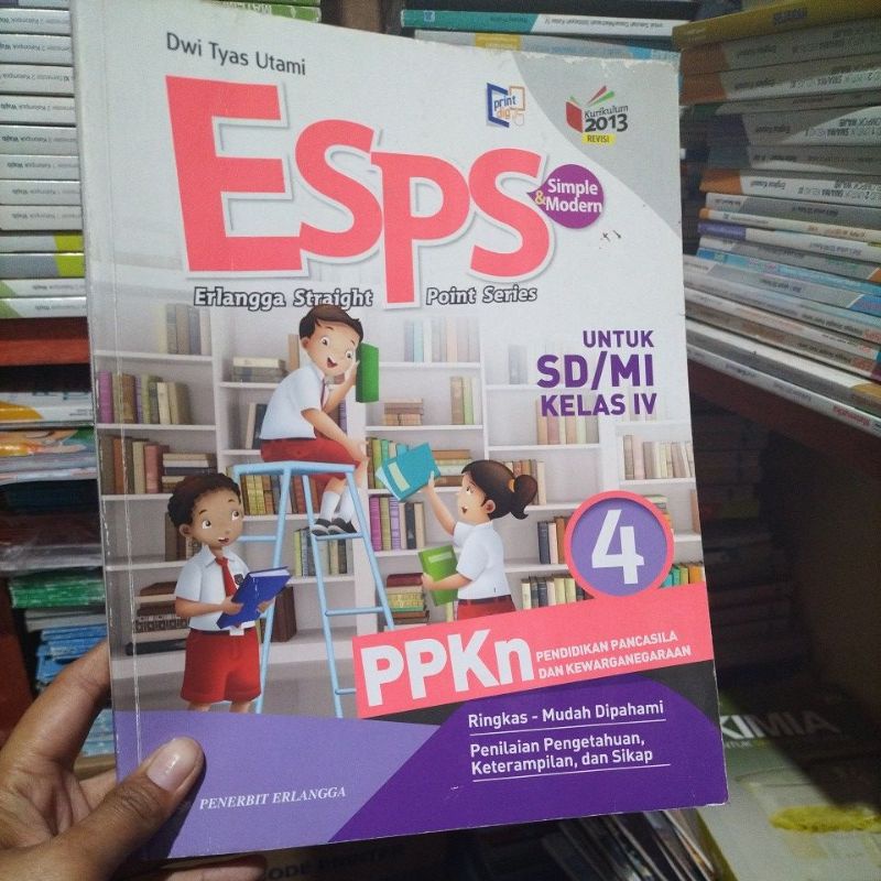 Jual ESPS MATEMATIKA SD KELAS 4 BEKAS ESPS IPA IPS BAHASA INDONESIA SD ...