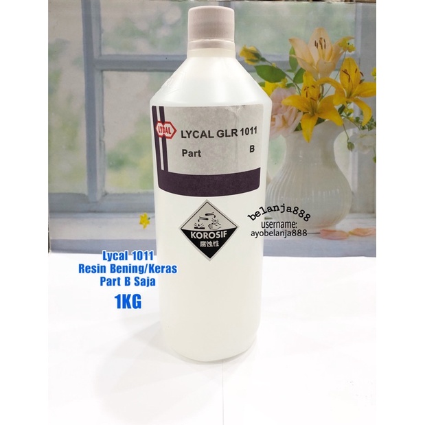 Jual Resin bening lycal keras 1011 part B katalisnya saja - 1KG ...