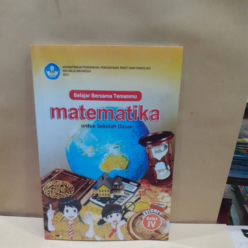 Jual Buku paket matematika untuk sekolah dasar kelas 4 volume 1 ...