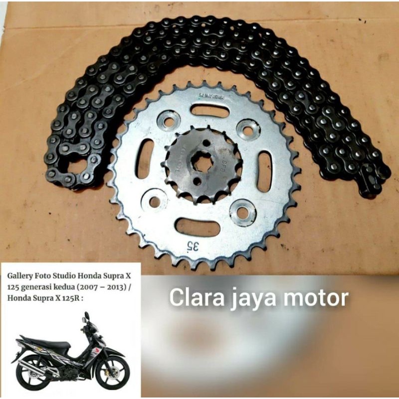 Jual gear set Supra x 125 kondisi 90 Shopee Indonesia