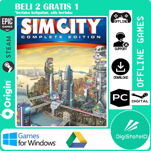 Jual Game PC SimCity Complete Edition | Shopee Indonesia